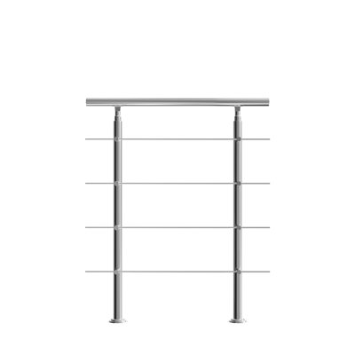 Stair Railing with 4 Struts
