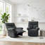Fauteuil inclinable et berçant moderne pivotant à 360 °-48606267