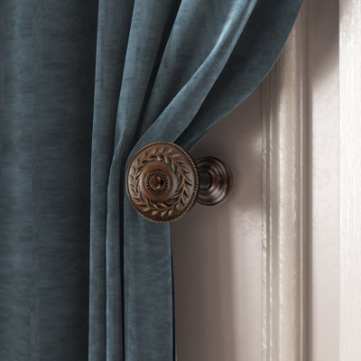 Amarante Polyresin Curtain Holdback