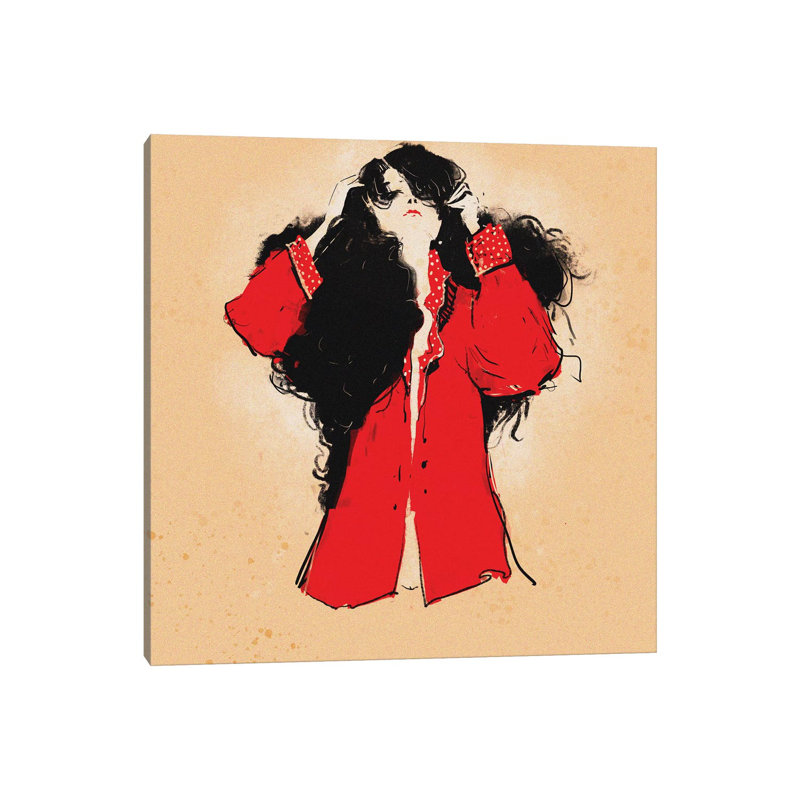Little Nude by Anikó Salamon - Wrapped Canvas Print, 30.48cm H x 30.48cm W