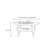 Creative design sense solid wood coffee table
