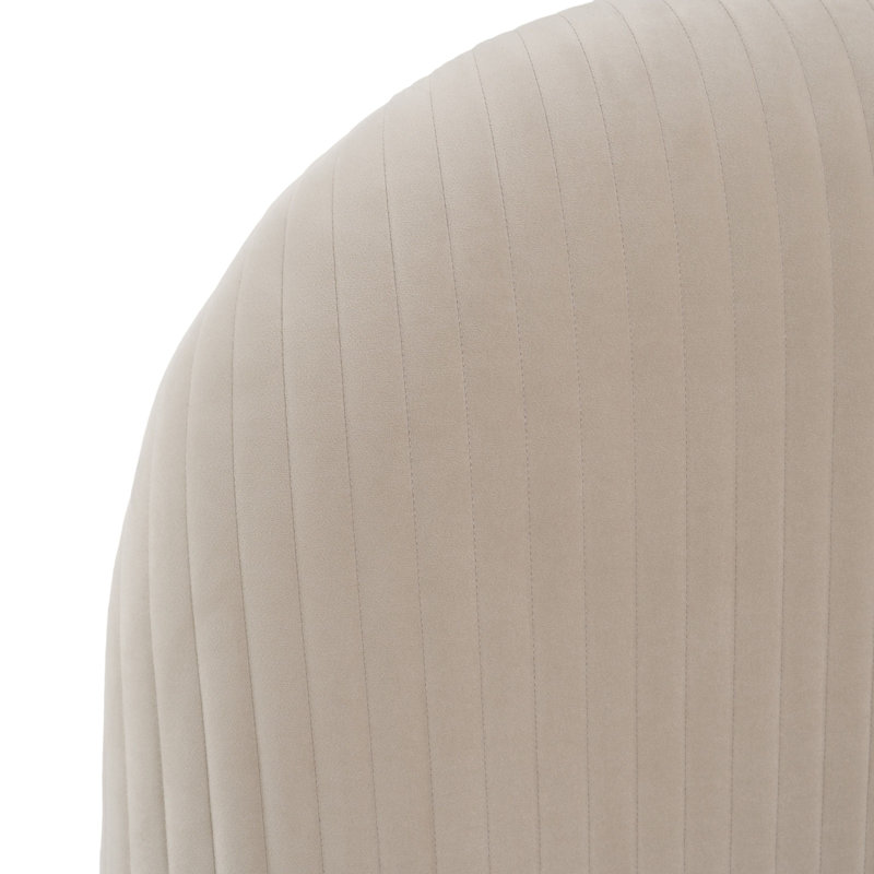 Salvatore - Lit beige moderne, Très grand lit