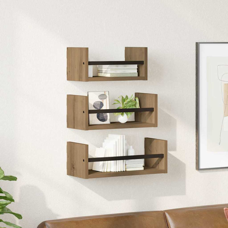 Floating Shelf, Artisan Oak