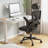 Ergonomic Mesh Office Chair with Adjustable Lumbar Support and Padded Armrests, for 5'3" to 6'6"-726103390-726103388