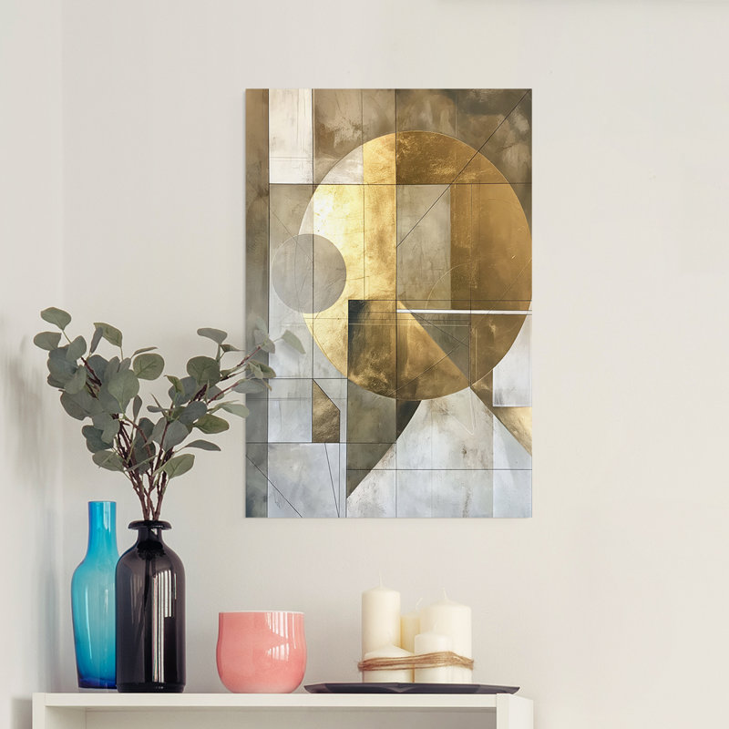Série ABSTRACT Cxx - Impression sur toile seulement - non encadrée, H 18 po x l 12 po