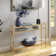 Siviline 106.7cm Glass Top Console Table