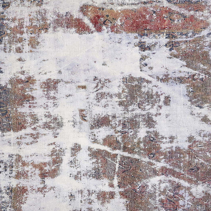 Abstract Indoor Rug, Square 7'