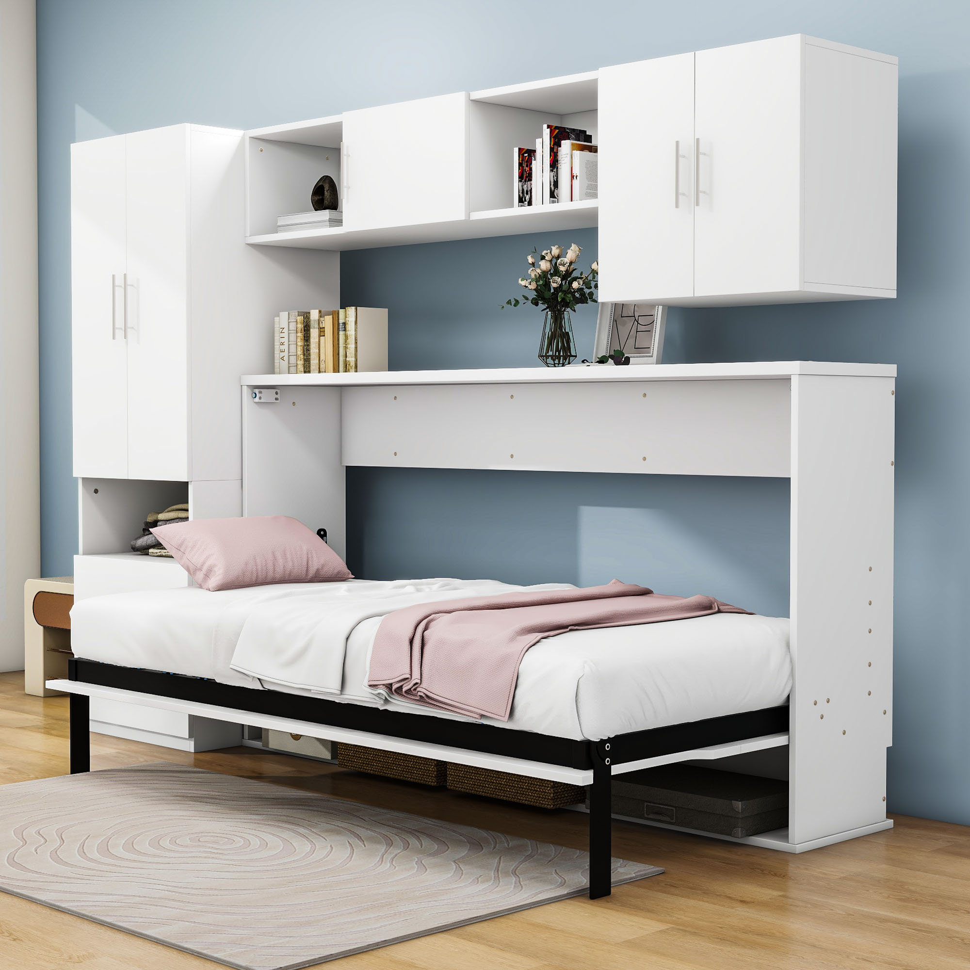 Hokku Designs Croghfern Murphy Bed | Wayfair