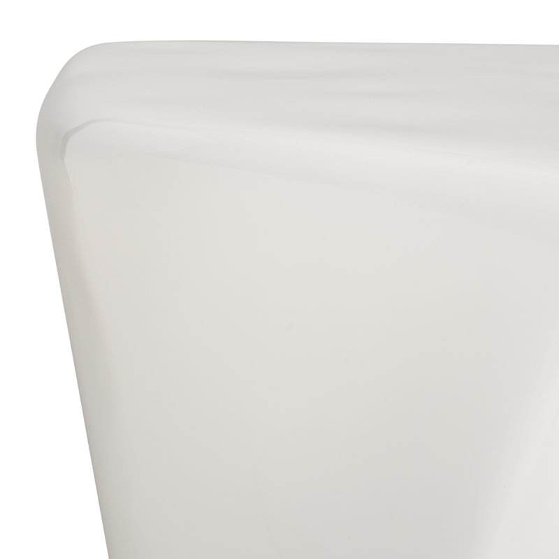 Table d'appoint Ohearn, Blanc