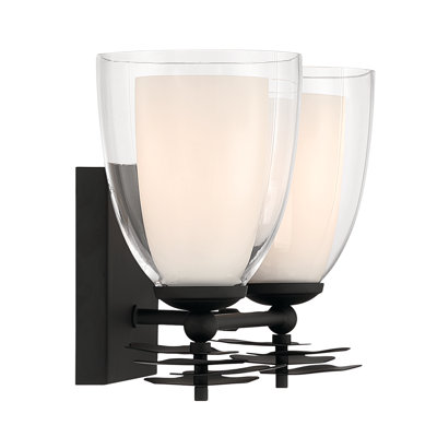 Meuble-lavabo à 2 lumières de 13,25 po Elowen