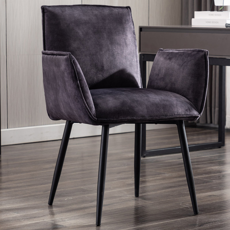 Fauteuil l 26 po, Noir
