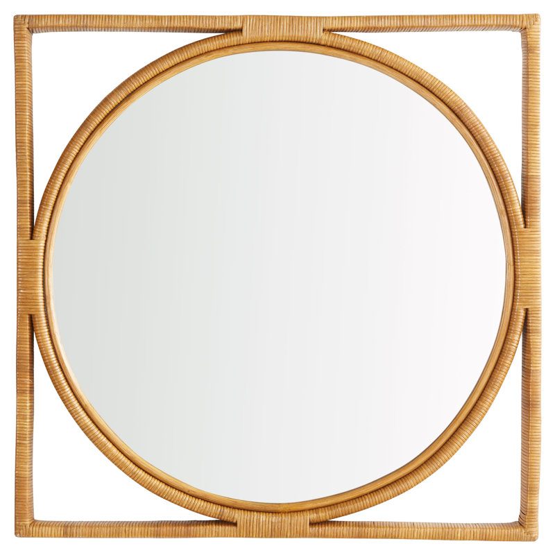 Pemba Square Mirror, 34" x 34"