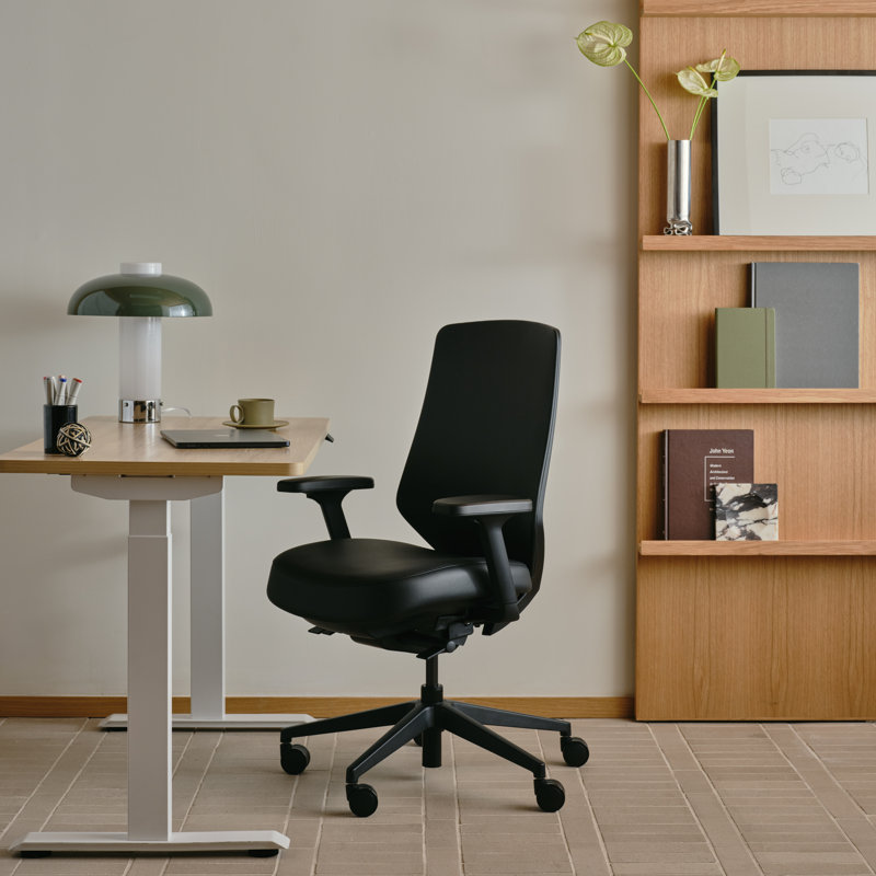 Ergonomic Chair Pro, Black, Black