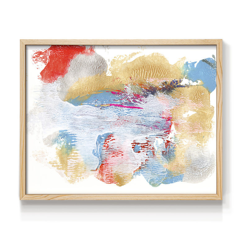«Whitewash Sunset I», impression encadrée, Naturel, H 16 po x l 20 po