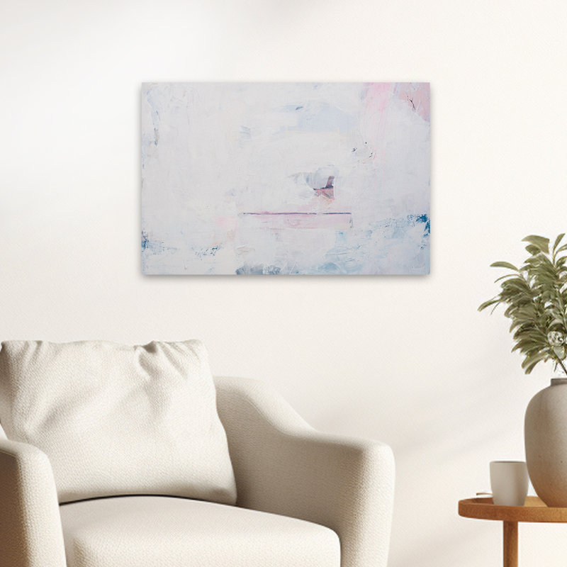 Abstrait - Une fois dans une vie, H 16 po x l 24 po