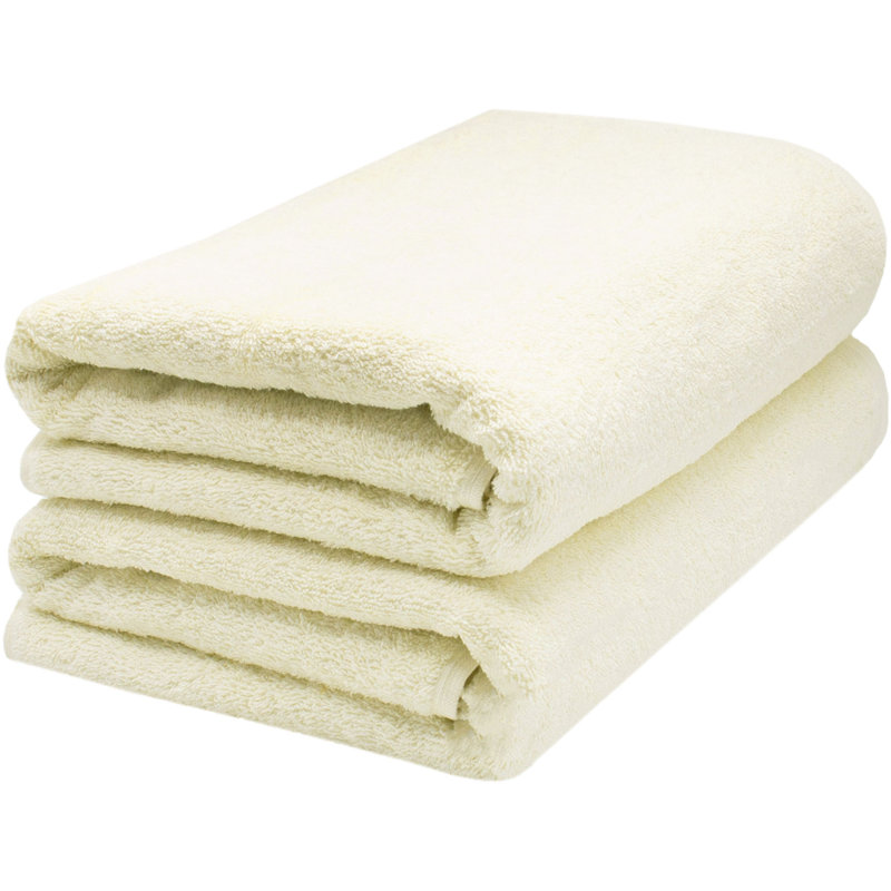 Midweight Beach Towel, Natural Brown