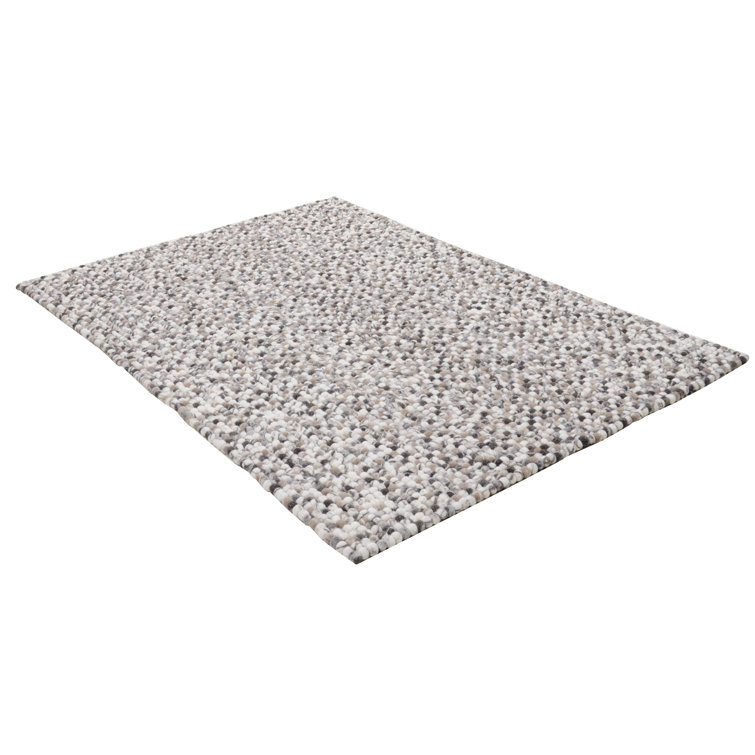 Lauge Hand Woven Wool Beige/Grey Indoor Rug