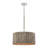 Abaca 18'' Wide 4-Light Chandelier - Polished Nickel