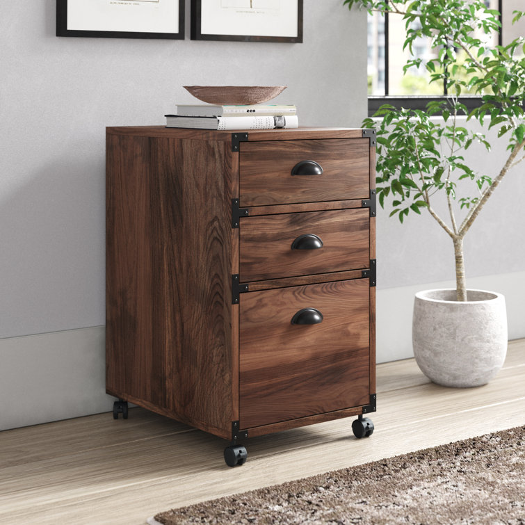 Laricia 15.6'' Wide 3 -Drawer Mobile File Cabinet