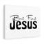But First Jesus - Wrapped Canvas Print-2138604410