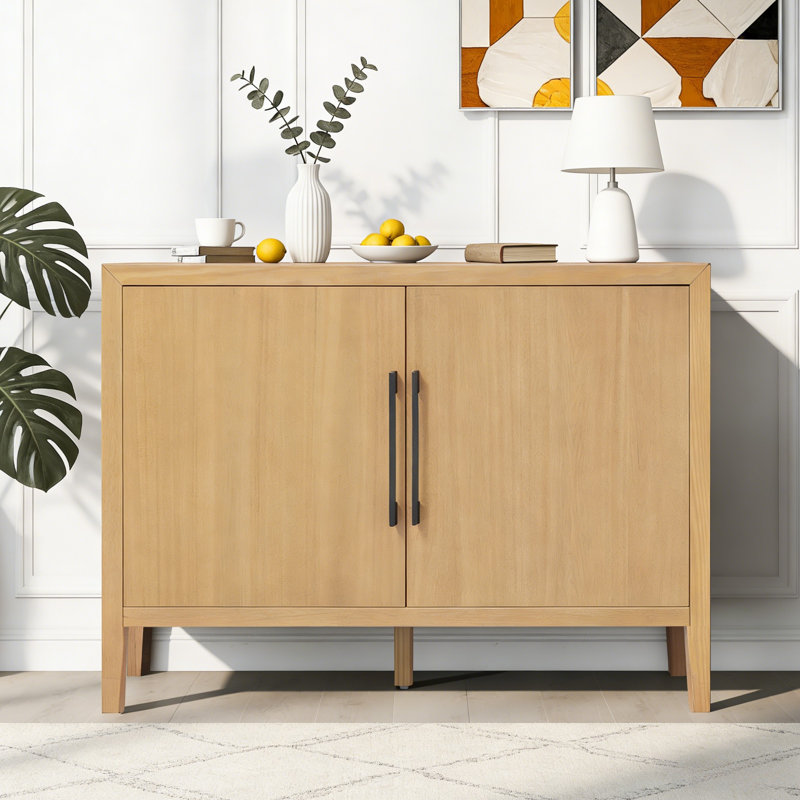 47.25-inch Farmhouse Sideboard, Natural
