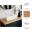 18" Griffon White Wood Box-498263059