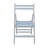 Furniture Slatted Wood Folding Special Event Chair - White, Set Of 4, FOLDING CHAIR, FOLDABLE STYLE