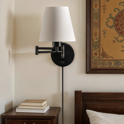 Steel Swing Arm Sconce