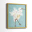 HeronPlumage III - reproduction encadrée de qualité supérieure - prête à être accrochée - aucun clou requis - aucun clou requis-1364053191-1364053190