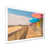 White Single Picture Framed