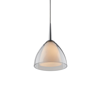 Rainbow 1 - Light Chrome LED Pendant
