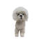 Hand-Knit Alpaca Wool Bichon Frise Dog Hanging Figurine Ornament