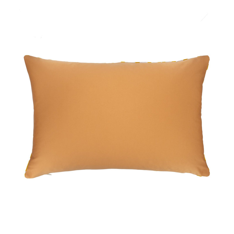 Ikat Pillow Cover, Yellow Casablanca