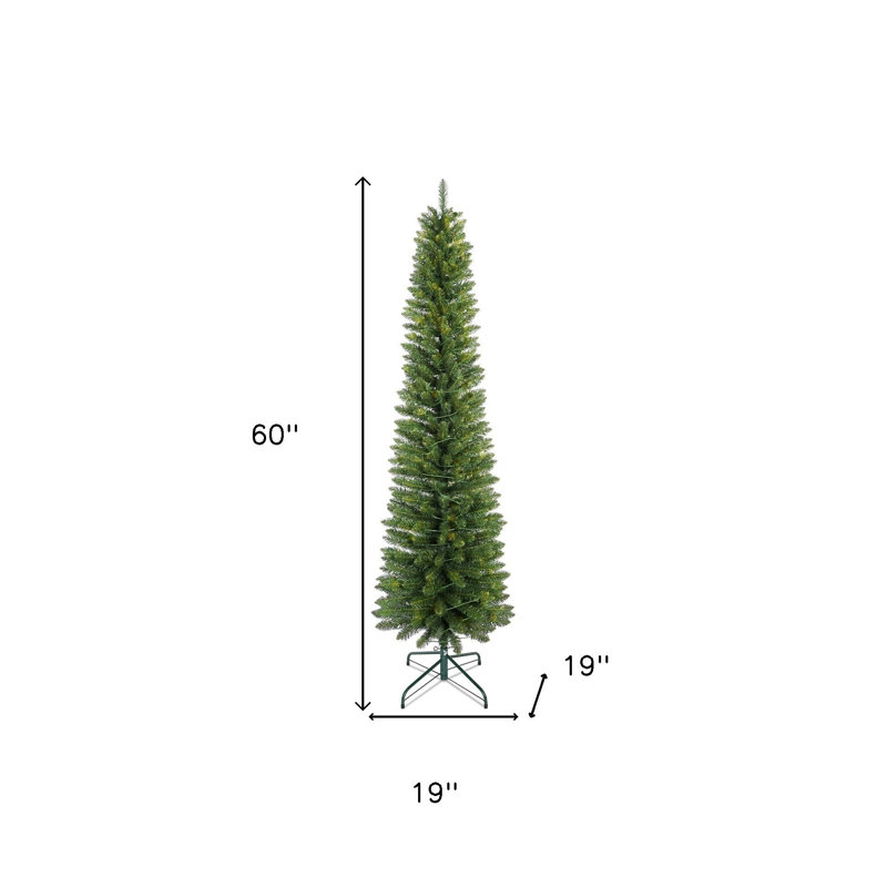 Sapin de Noël élancé 5 pi