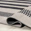 Tapis ivoire / gris foncé Elvin-547241710