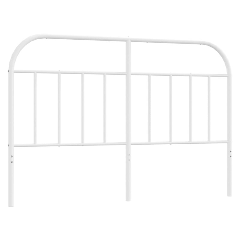 Steel Headboard, 150 x 200 cm, White