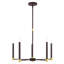 Lustre traditionnel à 5 lumières de style bougie Orean-1389293507