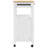 vidaXL Kitchen Trolley MONZA 33.1"x15.7"x34.8" Solid Wood Pine-1452684369