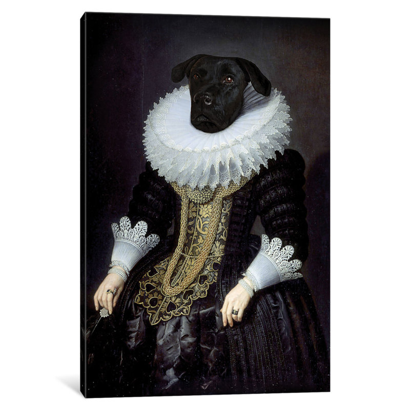 « anouk », impression, H 12 po x l 8 po x P 0,75 po, Toile