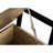 Modern Entryway Bench With Shoe Rack, 42" Rectangular, Taupe, Black Metal Taupe For Entryway, X 16", Storage Compartment,