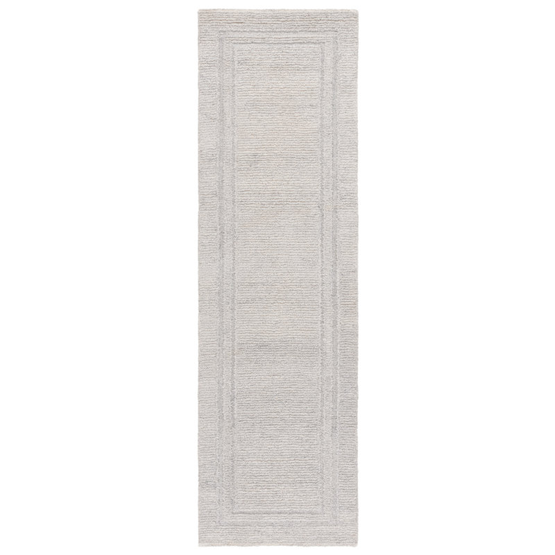 Tapis argent Renewal, Tapis de couloir 2 pi 3 po x 8 pi