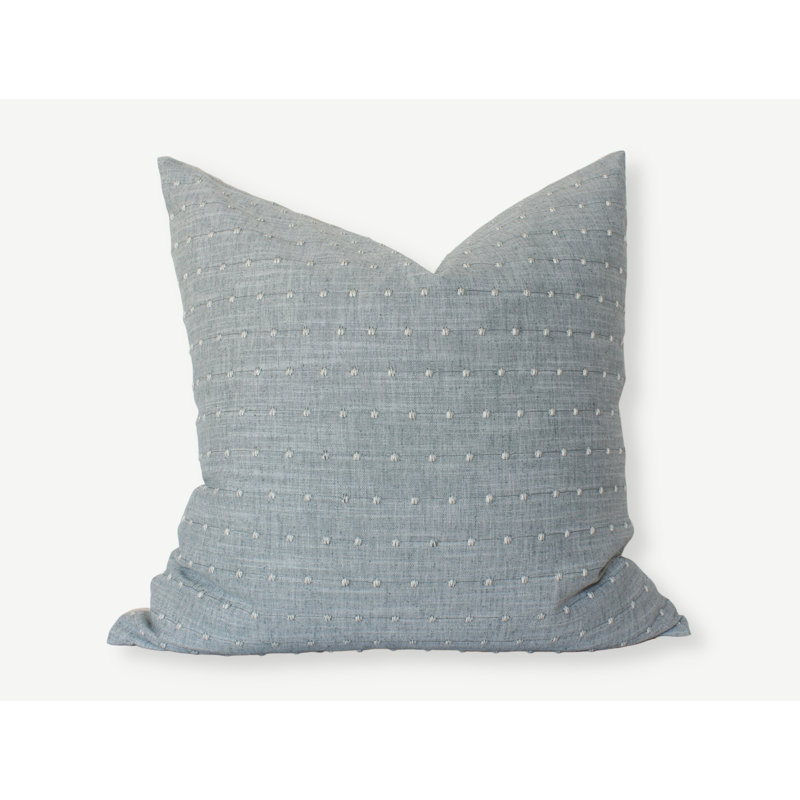 Textured Pillow Cover, 22" H x 22" W