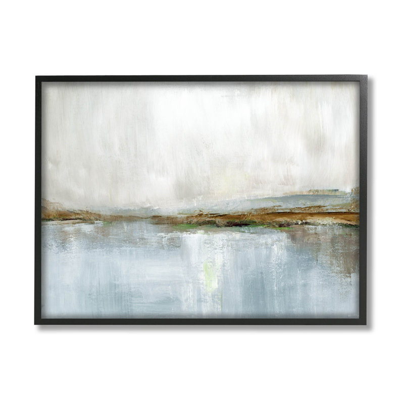 Art de giclée encadrée noire nuageuse par Nan, Cadre photo noir, H 11 po x l 14 po x P 1,5 po