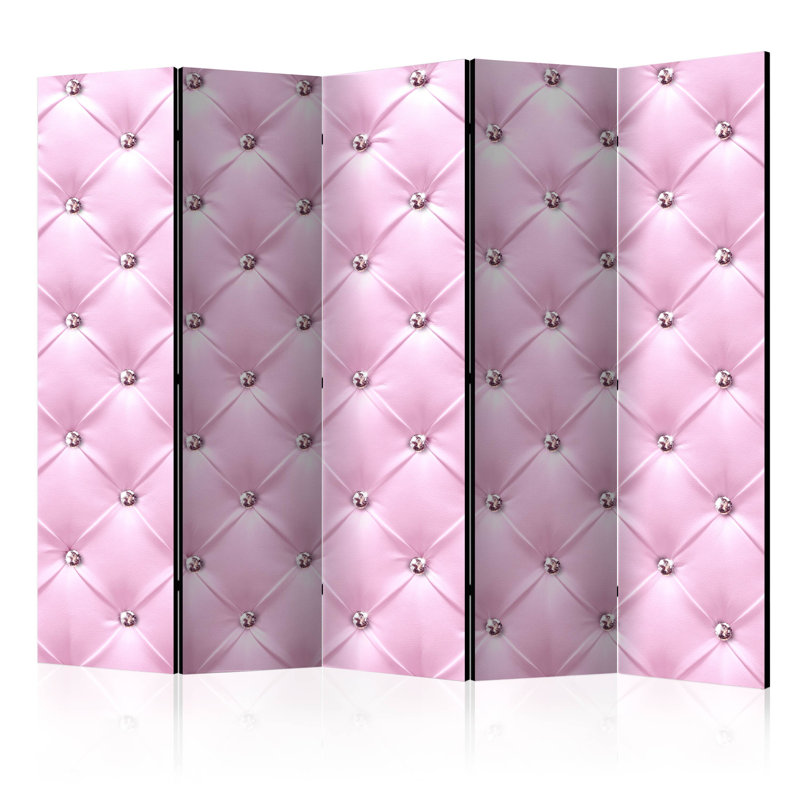 Barkev 172cm H Solid Wood Folding Room Divider, 5
