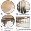 Ensemble de salon Minimalisme, jetée beige Horizon I - Coastal Pier-107754551-107754548