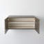 Abstract Block Cabinet-Right-Silver