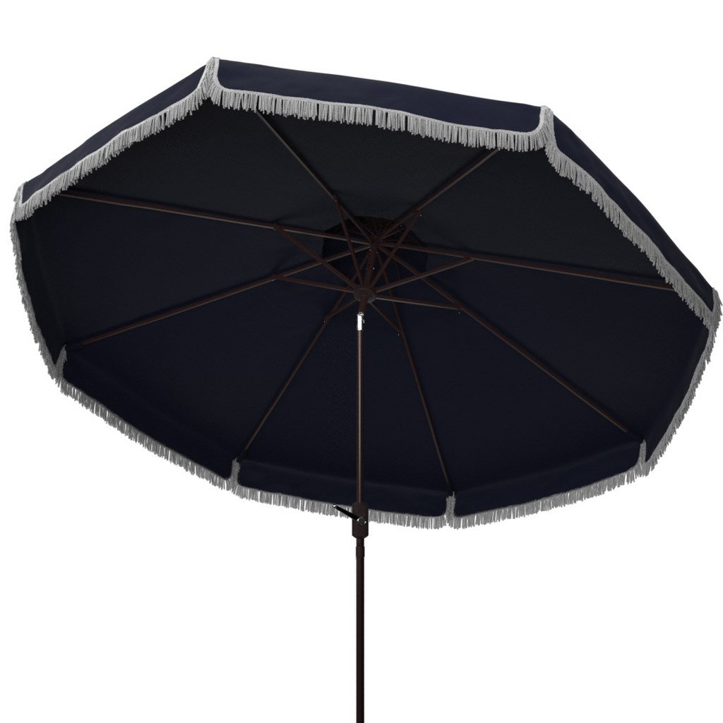 Tyler 8.4' Umbrella, Navy/White