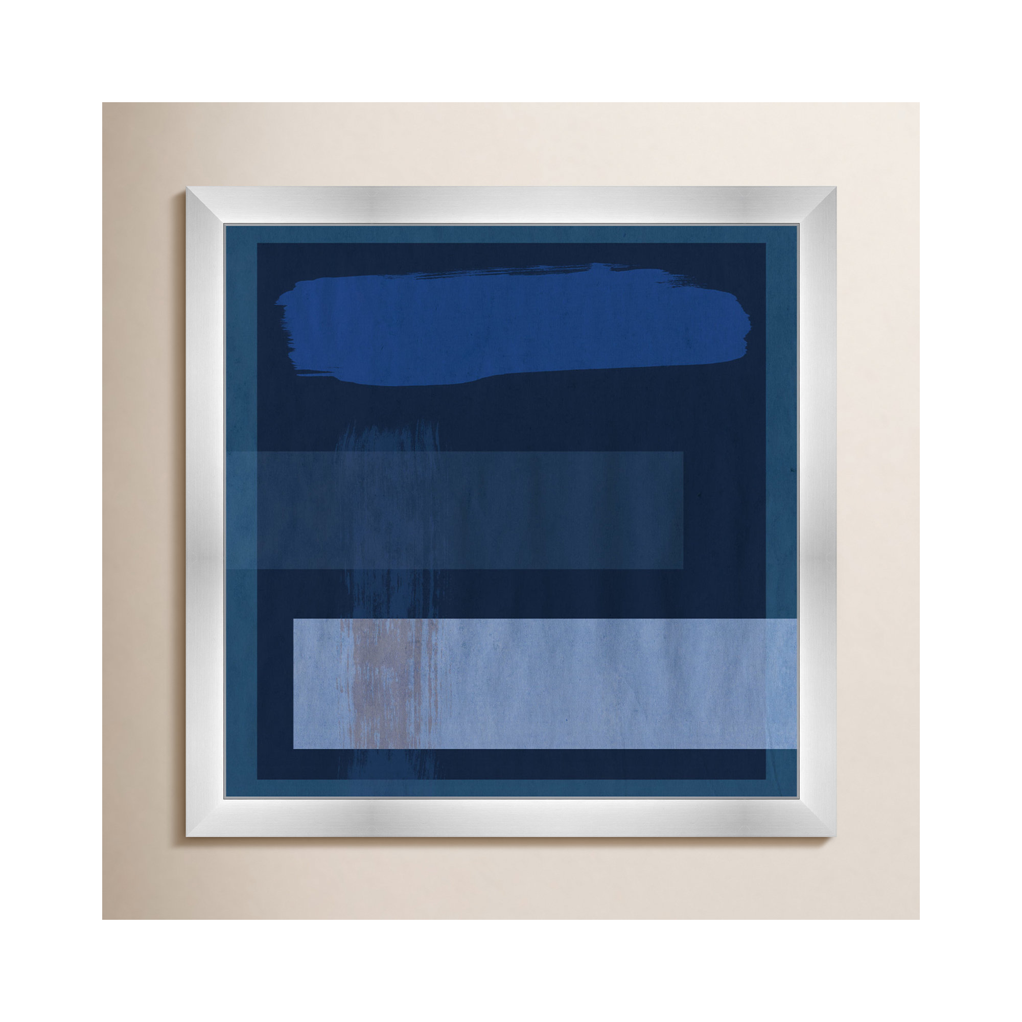 Galicia En Primavera by Oliver Gal, 32" H x 32" W x 0.5" D, Silver