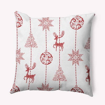 Coussin intérieur / extérieur Christmas Lines