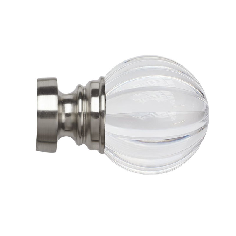 Poles Apart 9.6cm Finial, Stainless Steel
